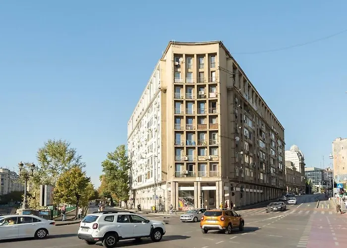 Lägenhet Stunning Views Luxury Bukarest