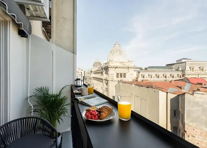 Stunning Views Luxury Lägenhet Bukarest